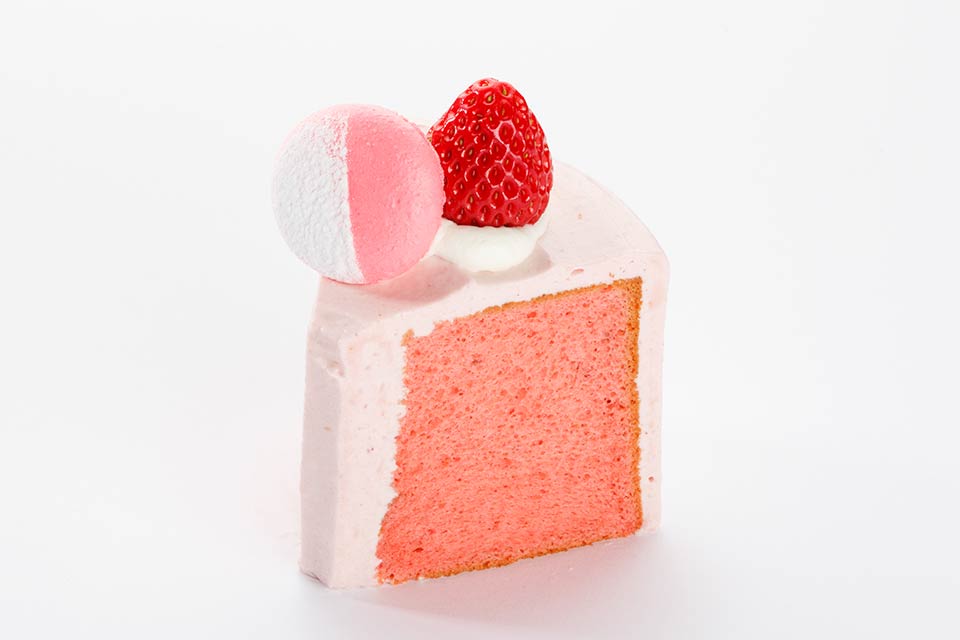 ケーキ：いちごシフォン