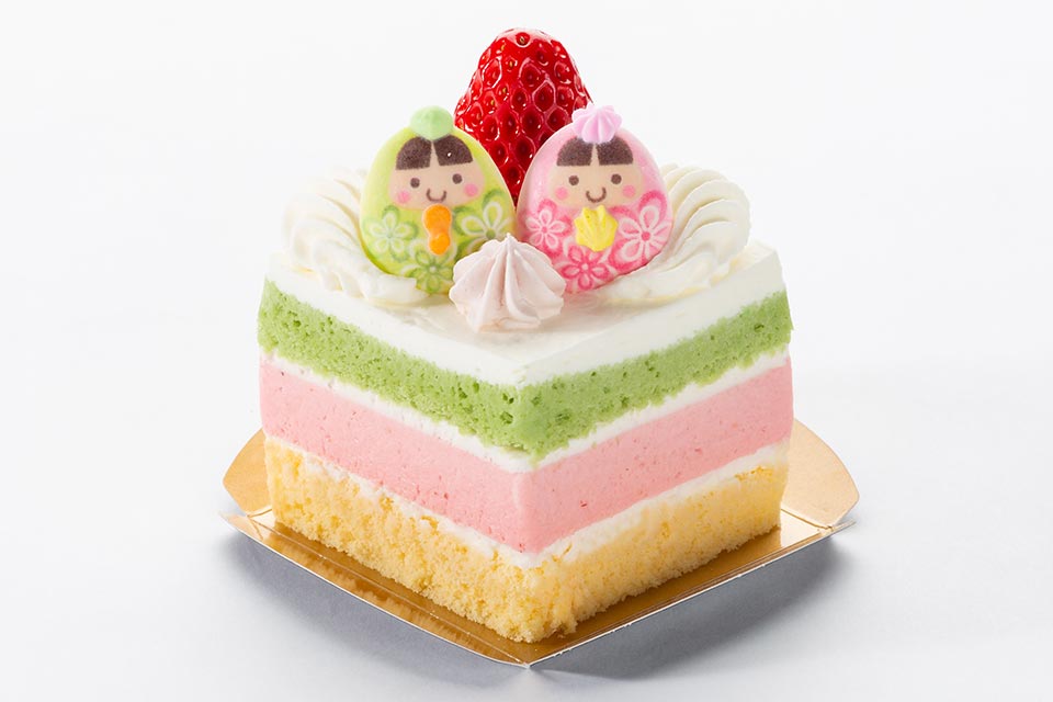 ケーキ：ひなショート