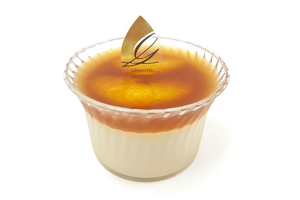 ケーキ:紅茶のパンナコッタ