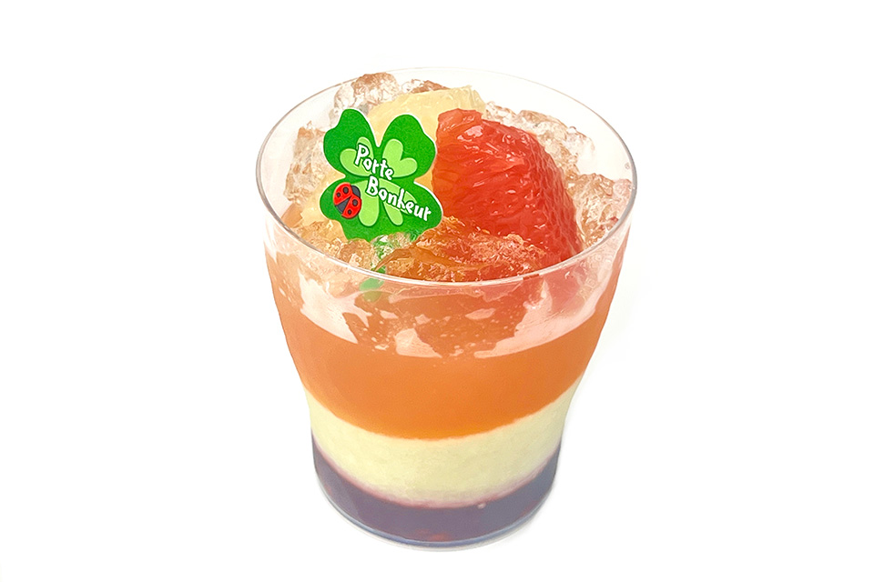 ケーキ:グレープフルーツゼリー