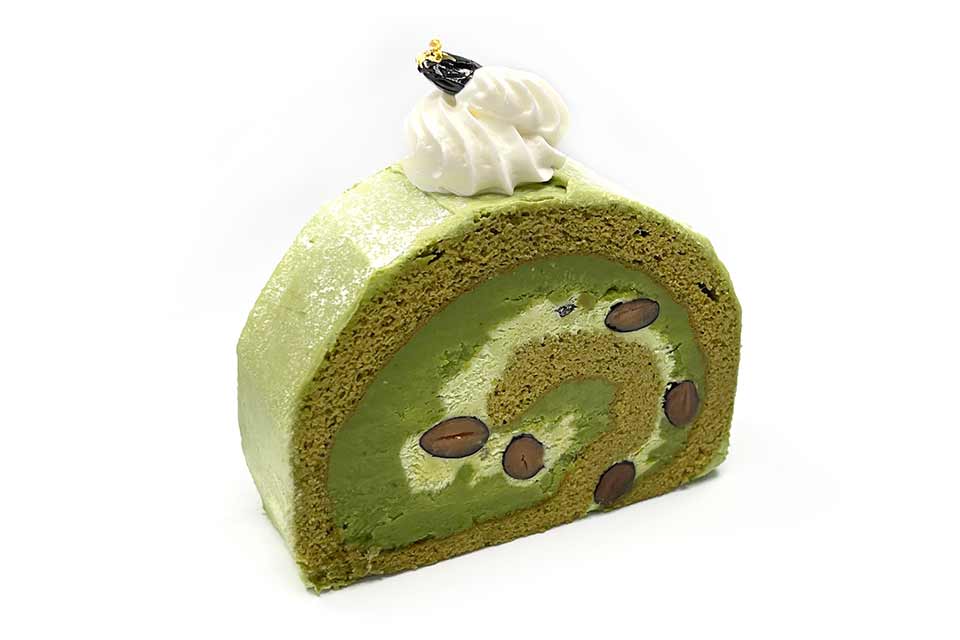 ケーキ：抹茶ロール