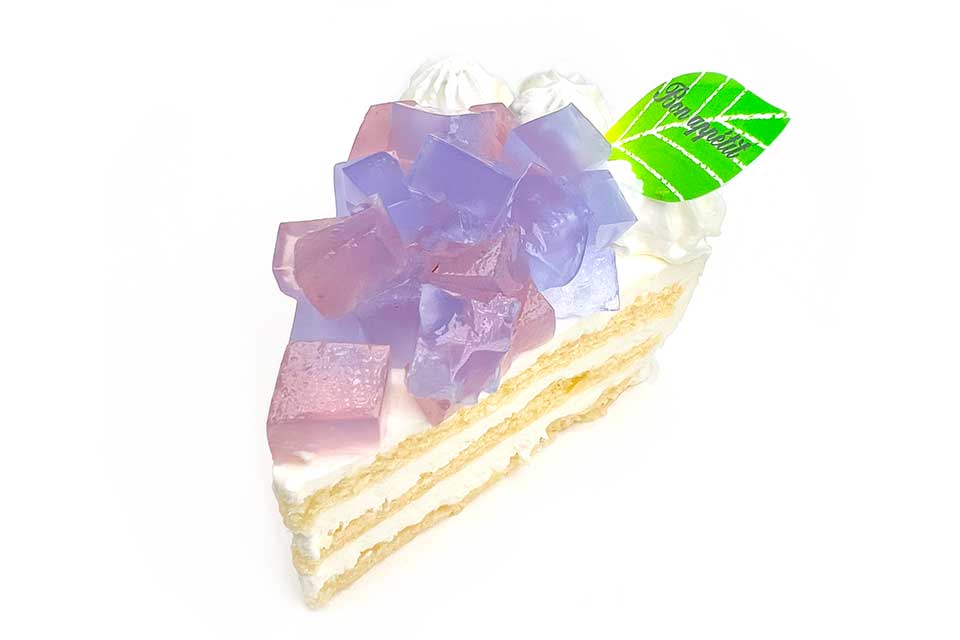 ケーキ:あじさいケーキ