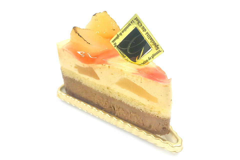 ケーキ：ポワールショコラ