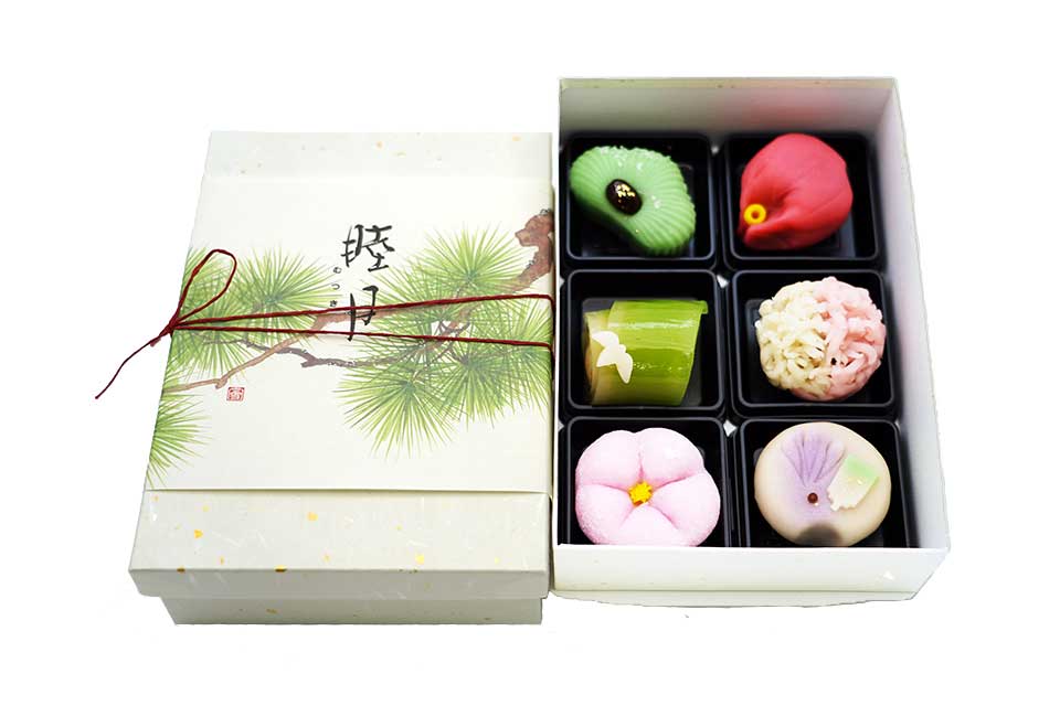 慶事：お正月上生菓子(6個入)