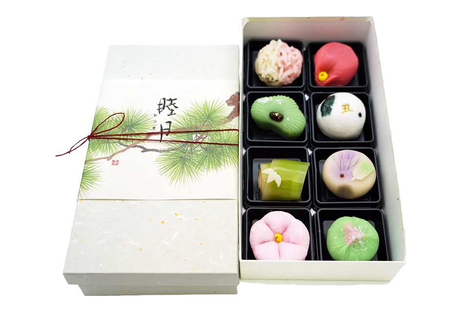 慶事：お正月上生菓子(8個入)