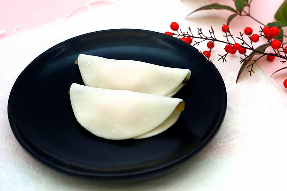 季節のお菓子:花びら餅