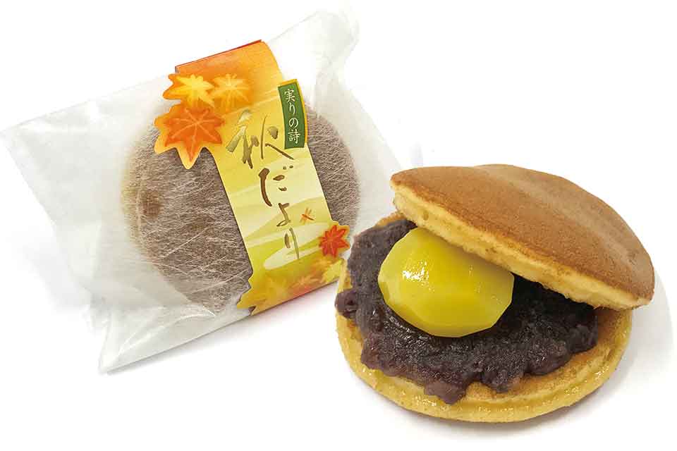季節のお菓子:栗どら焼き