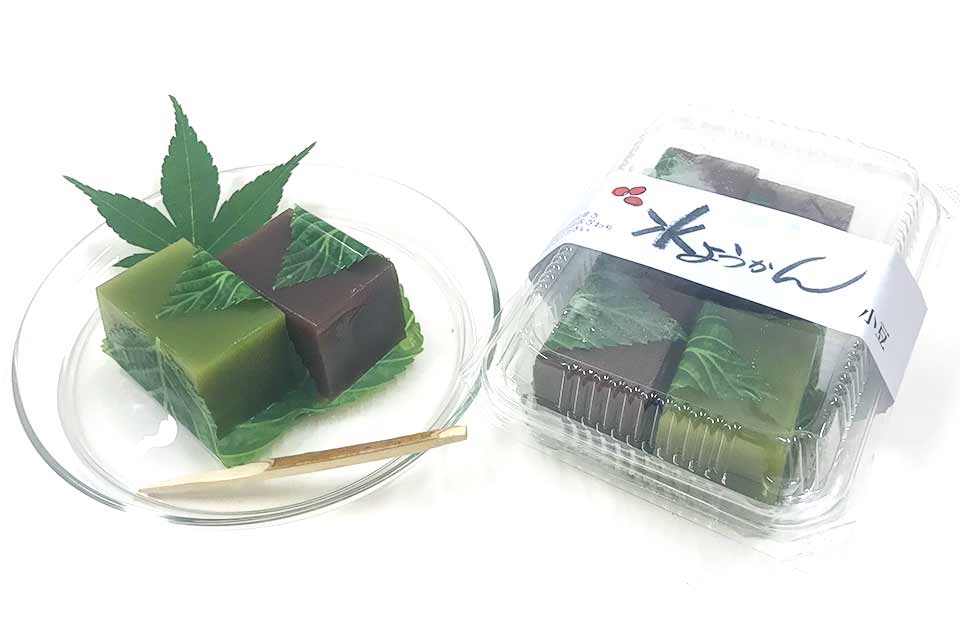 季節のお菓子:水ようかん