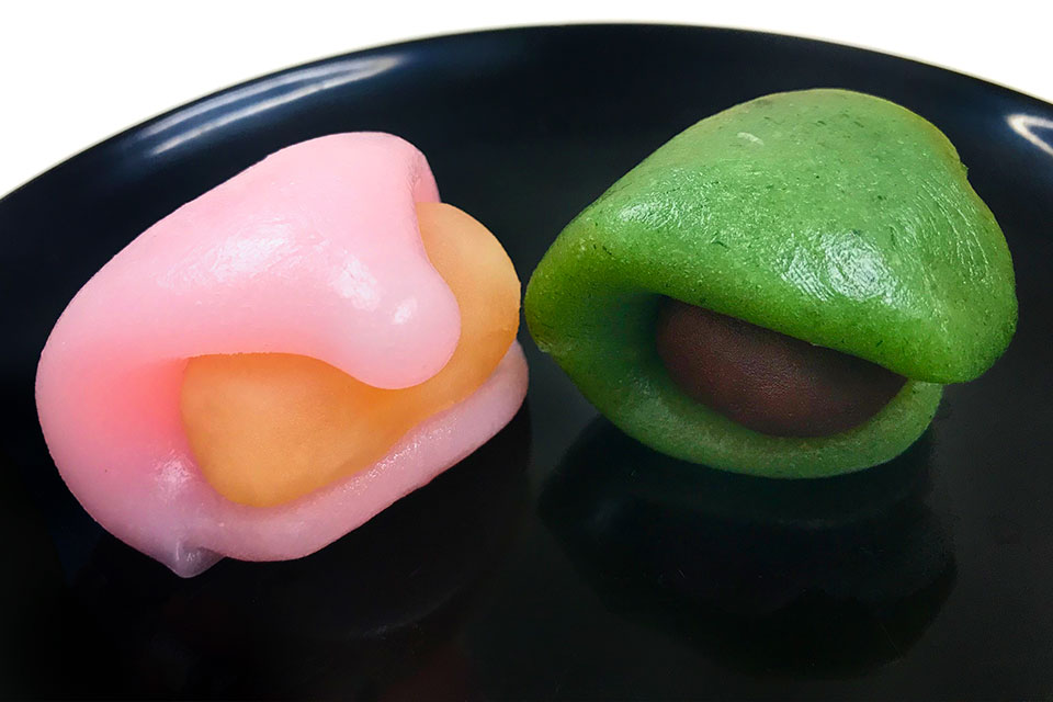 季節のお菓子：引っちぎり餅