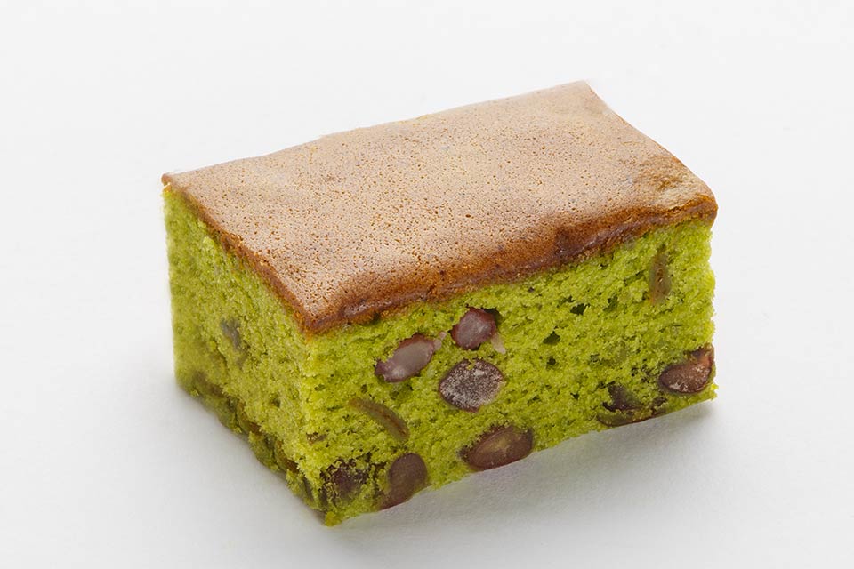 焼菓子：きんかん抹茶バターケーキ